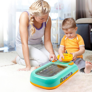 Jucarie interactiva - volan de simulare , cu sunete si muzica mixmart