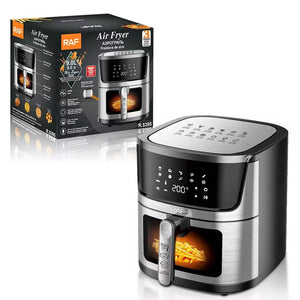 Friteuză Air Fryer cu aer cald RAF 9L – 1950W, 10 programe digitale,gatire fara ulei,R 5395 Mix Mart