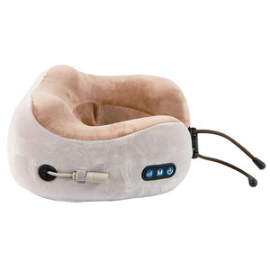 Pernă de Masaj pentru Gât cu Vibrații – Spumă cu Memorie, Relaxare Intensă și Suport Ergonomic Mix Mart