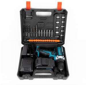 🔧 Trusa Bormasina cu 2 Acumulatori 24V 3Ah – 24 Piese, Cuplu 30Nm si Performanta pentru Orice Lucrare Mix Mart