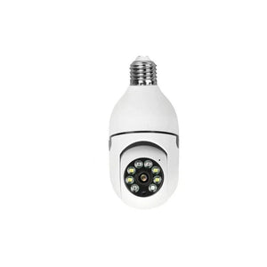 💡 Camera de Supraveghere Tip Bec Wi-Fi – Rotire 360°, Vedere Nocturna, Detectie MiscarE, Audio Bidirectional | Instalare Ca un Bec Obisnuit, Control Complet din Aplicatie 📱🎥 Mix Mart