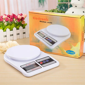 ⚖️ Cantar Digital de Bucatarie SF-400 – Diviziune 1g, Functie Tara, Capacitate Maxima 10 kg | Precizie pentru Gatit si Patiserie 🍰✨ Mix Mart