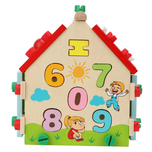 Căsuță de lemn pentru copii – Aventură educațională în fiecare clipă! MixMart