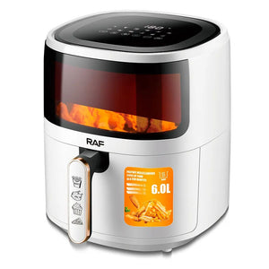 Air Fryer RAF 6L – 1500W | Friteuză cu aer cald, fără ulei Mix Mart