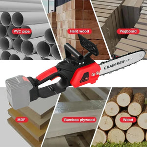 Fierastrau Sabie Electric 36V cu 2 Acumulatori 5Ah si 4 Panze MixMart