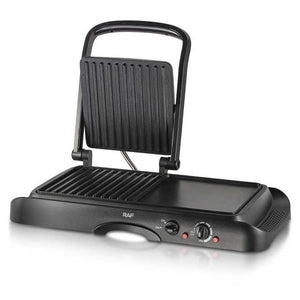 Grill electric 2 în 1 RAF – 1600W, grill simplu și dublu Mix Mart