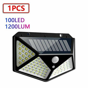 Set 2 Lampi Solare cu Senzor de Miscare – Iluminare Exterior Gradina si Alei MixMart