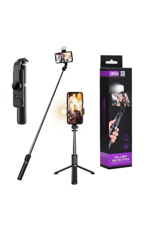 selfie stick cu trepied LED”, „selfie stick Bluetooth extensibil 104 CM MixMart
