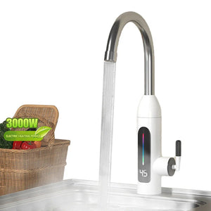 🔥 Robinet Electric Instant cu Display Digital – Apă Caldă Imediat, Putere 3000W Mix Mart