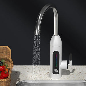 🔥 Robinet Electric Instant cu Display Digital – Apă Caldă Imediat, Putere 3000W Mix Mart