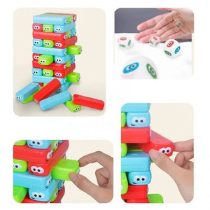 🎲 Turn Jenga din Plastic – 30 Piese Mix Mart