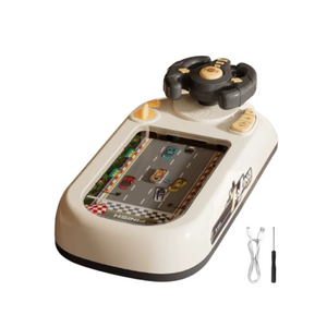 Jucarie Volan pentru Copii – Simulator de Condus cu Muzica, Sunete si Jocuri Interactive Mix Mart