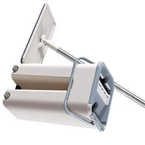 Mop Inovator cu Două Recipiente Separate și 2 Capete din Microfibră – Curățare Eficientă, Fără Efort și Fără Murdărie Mix Mart