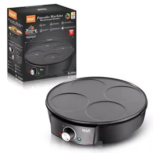 Aparat electric pentru preparat micul dejun RAF R2508 – 1200W, diametru 30 cm Mix Mart