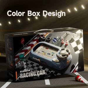 Jucarie Volan pentru Copii – Simulator de Condus cu Muzica, Sunete si Jocuri Interactive Mix Mart