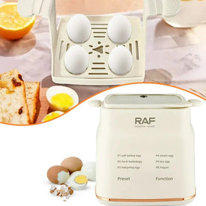 Fierbător de ouă RAF R-0051 – 300W, 6 moduri de gătire, afișaj digital Mix Mart