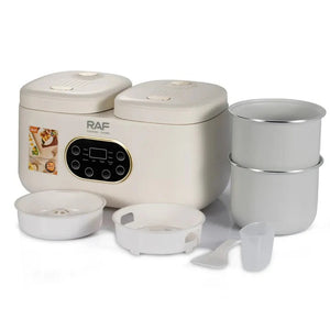 Rice cooker electric cu 2 vase , multifunctional,ideal pentru orez pufos– gătire practică și eficientă Mix Mart