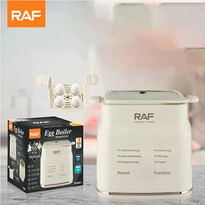 Fierbător de ouă RAF R-0051 – 300W, 6 moduri de gătire, afișaj digital Mix Mart