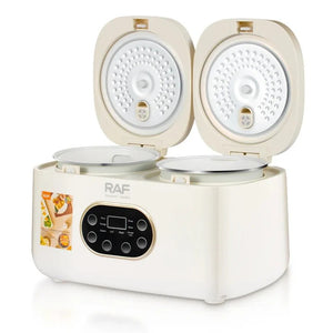 Rice cooker electric cu 2 vase , multifunctional,ideal pentru orez pufos– gătire practică și eficientă Mix Mart