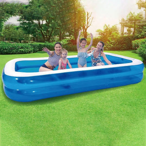 Piscină Gonflabilă Family Pool pentru Curte și Grădină Mix Mart