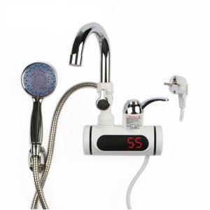 🚿 Robinet Electric cu Incalzire Instantanee + Dus, Afisaj LED – Apa Calda Imediat, Economic si Modern Mix Mart