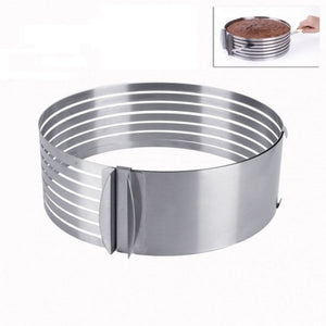 Feliator Reglabil pentru Blat de Tort 16–20 cm – Straturi Perfecte, Taiere Uniforma si Rezultate Profesionale 🍰✨ Mix Mart