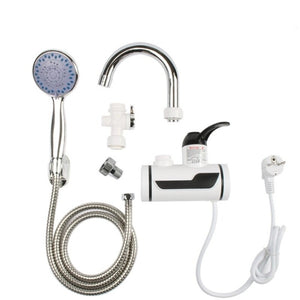 🚿 Robinet Electric cu Incalzire Instantanee + Dus, Afisaj LED – Apa Calda Imediat, Economic si Modern Mix Mart