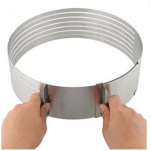 Feliator Reglabil pentru Blat de Tort 16–20 cm – Straturi Perfecte, Taiere Uniforma si Rezultate Profesionale 🍰✨ Mix Mart