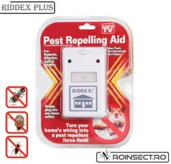 Aparat anti dăunători Riddex Plus – unde electromagnetice Mix Mart
