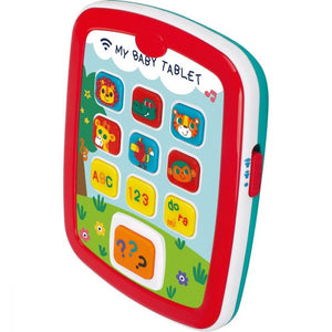 Prima Mea Tabletă cu Muzică și Lumini – Jucărie Interactivă pentru Bebeluși și Copii Mici, Dezvoltare Senzorială și Educație Timpurie Mix Mart