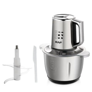 Tocator Electric Profesional RAF cu Bol din Inox si 4 Lame Duble din Otel Inoxidabil Mix Mart