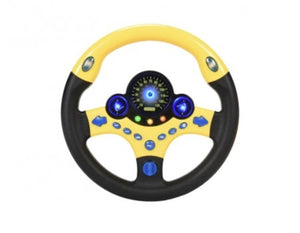 🚗 Volan Interactiv de Jucarie – Rotativ 360°, cu Lumini si Sunete | Distractie, Educatie si Dezvoltare pentru cei Mici 🎵✨ Mix Mart