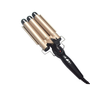 🌊 Ondulator de Par cu 3 Tuburi – Bucle Mari, Naturale si Efect de Valuri de Plaja Mix Mart