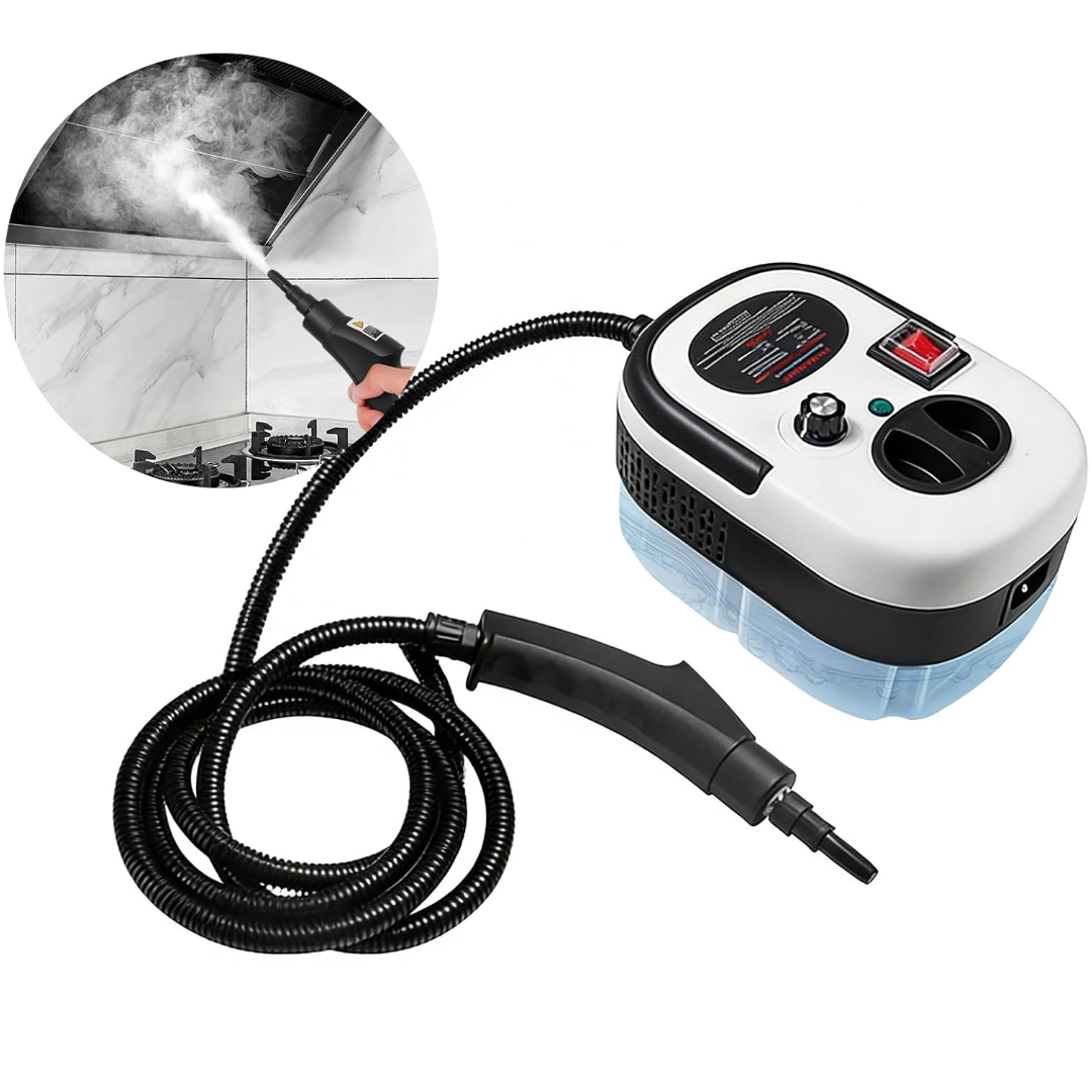 Aparat Profesional de Curatare cu Abur 2500W, 105°C, Reglaj 6 Trepte, Degresare si Dezinfectare Rapida Mix Mart