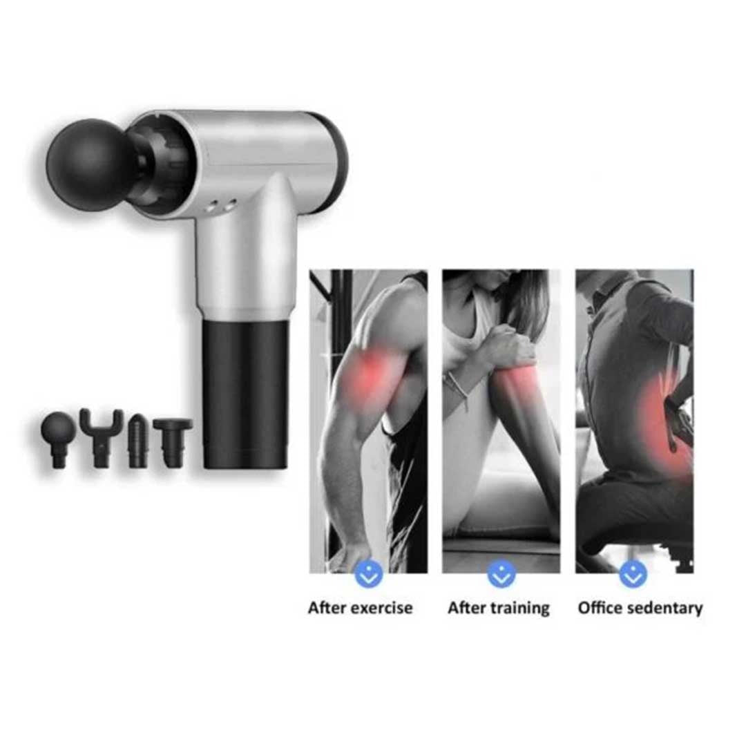 💆 Aparat de Masaj Profesional cu 4 Capete – Relaxare, Terapie Musculara si Reducerea Durerii