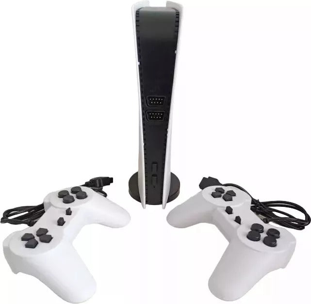 Consolă jocuri retro Game Station 5 – 2000 jocuri, 2 controllere Mix Mart