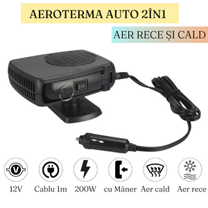 Aerotermă auto 2 în 1 – funcție de răcire și încălzire Mix Mart