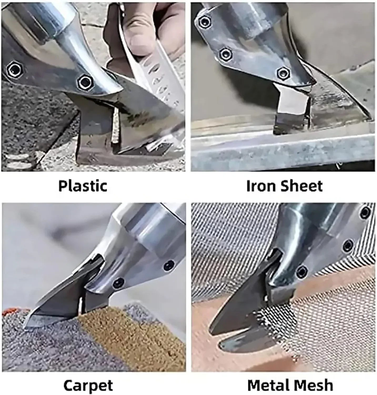 Foarfecă electrică de tăiat tablă 48V, 2 acumulatori 2Ah Mix Mart