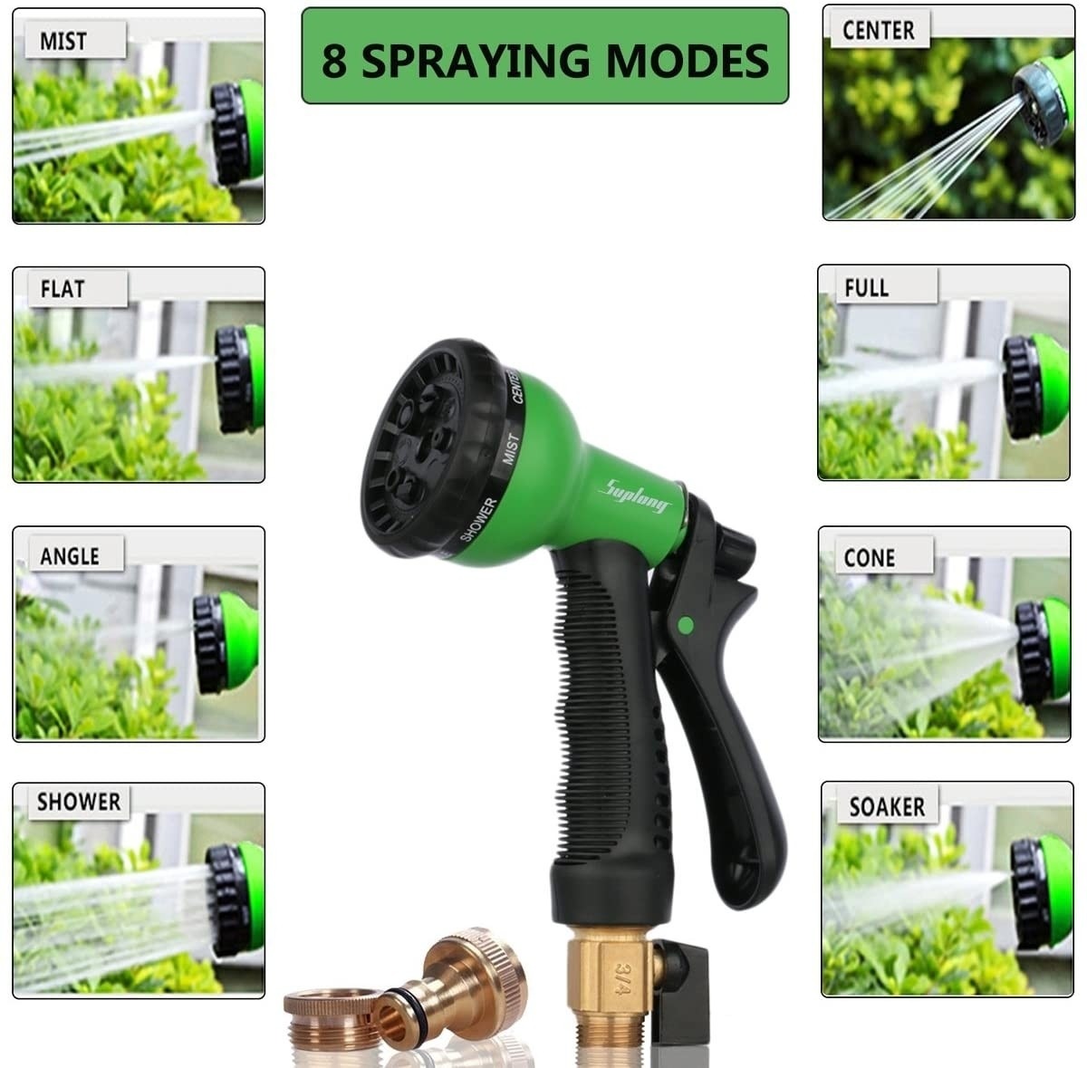 1+1 PROMO FURTUN EXTENSIBIL PENTRU GRADINA LUNGIME 60 M Mix Mart