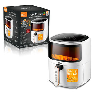Air Fryer RAF 6L – 1500W | Friteuză cu aer cald, fără ulei Mix Mart