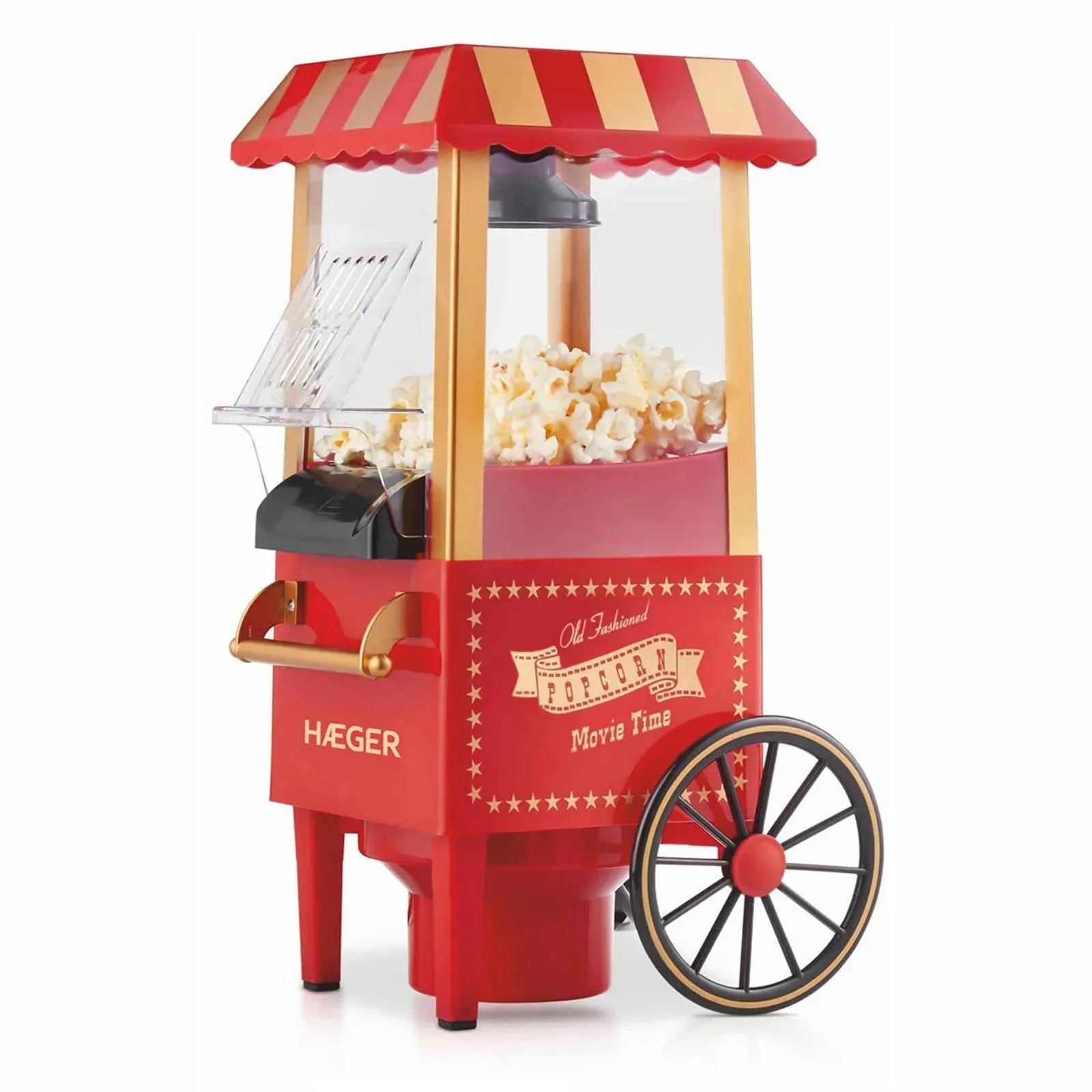 🍿 Masina Retro de Facut Floricele – Popcorn Maker Vintage pentru Gustari Delicioase acasa 🎬✨