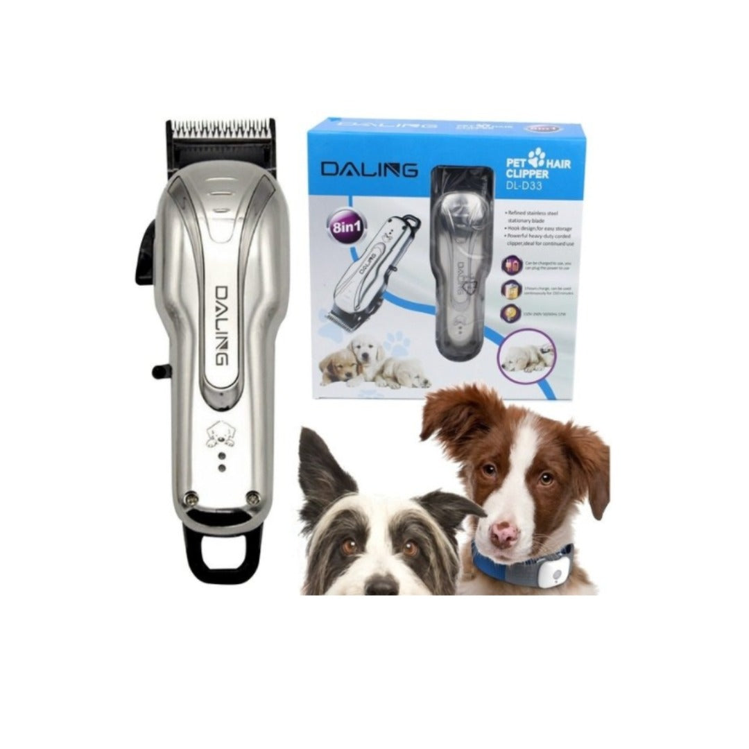 🐾 Masina Profesionala de Tuns Caini si Oi 8 in 1 – Putere Mare, Accesorii Complete si Taiere Precisa pentru Orice Tip de Blana