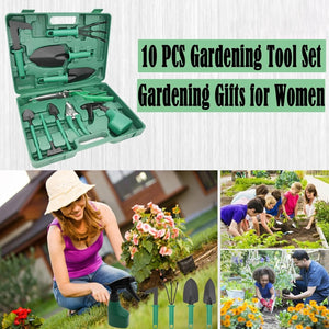 Set accesorii pentru grădinărit, 10 piese, cu geantă de transport Mix Mart