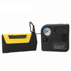 Robot pornire auto portabil cu acumulator 68800 mAh și compresor integrat Mix Mart