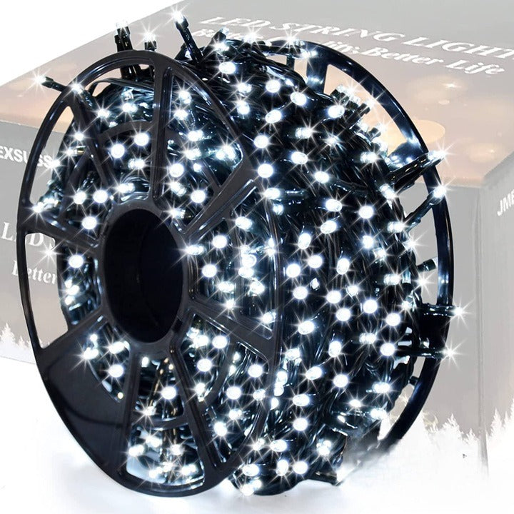 ❄️ Pachet 4x Instalatie de Craciun Model 6027 – Liniara Flash, 1000 LED-uri, 100 m Total, Alb Rece | Decor Elegant si Atmosfera Magica de Sarbatori ✨🌟