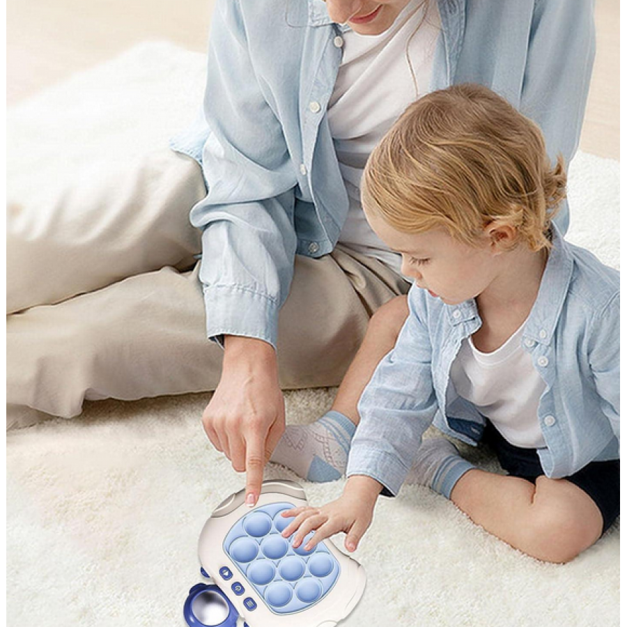 Jucărie Senzorială Electronică Pop It – 50 de Niveluri de Joc, Interactivă și Educațională pentru Copii