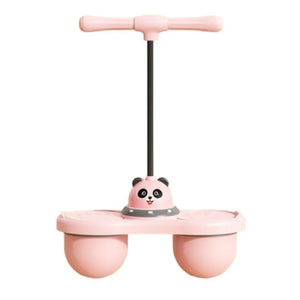 Jucărie de Sărituri pentru Copii, cu Mâner Ergonomic și Bază Antialunecare, Model Panda Mix Mart