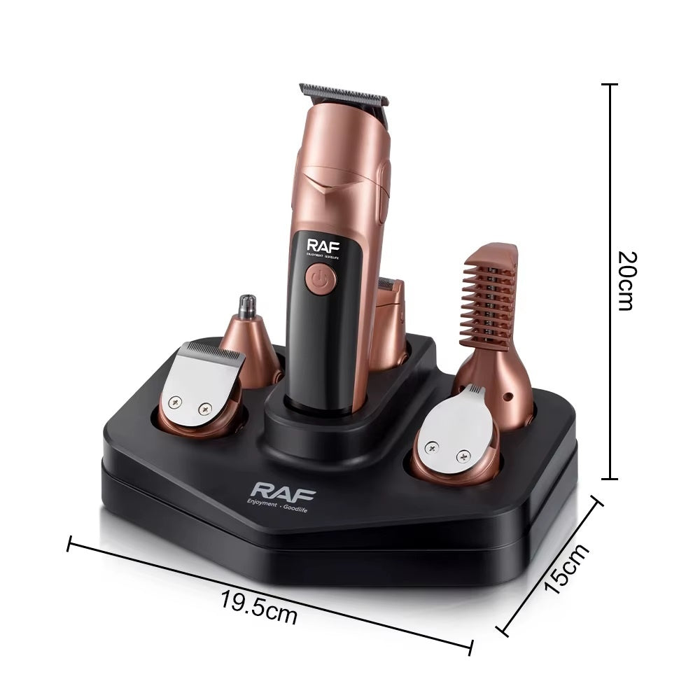 Kit aparat de tuns fără fir RAF R4021 – 5W, 19 accesorii, reîncărcabil Mix Mart