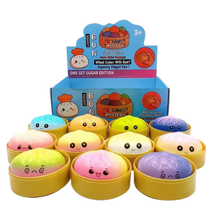 SQUISHY DUMPLING ANTI-STRES SUGAR EDITION, 8 CM, SLOW RISE Mix Mart