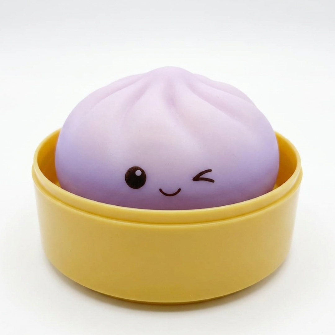 SQUISHY DUMPLING ANTI-STRES SUGAR EDITION, 8 CM, SLOW RISE Mix Mart
